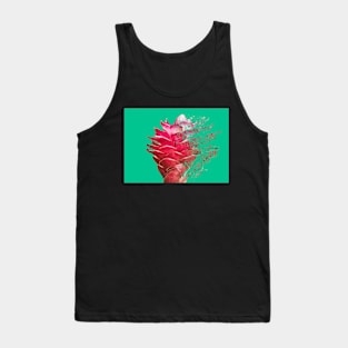 Dispersed Ginger flower Tank Top